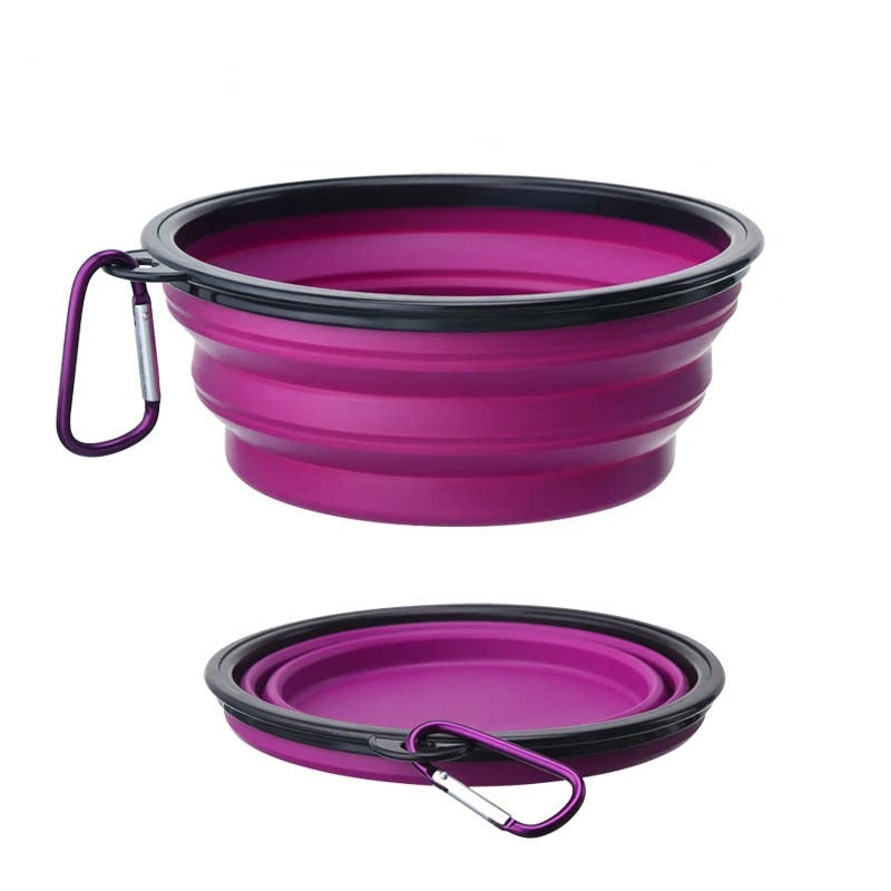COLLASPABLE DOG/CAT FOOD BOWLS