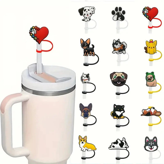 1 PIECE SILICONE STRAW TOPPER...WORKS WITH STANLEY TUMBLERS