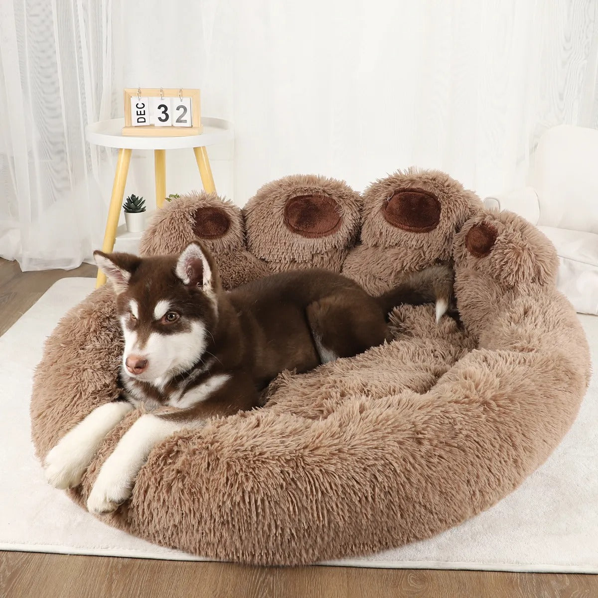 SOFT PLUSH DOG BEDS