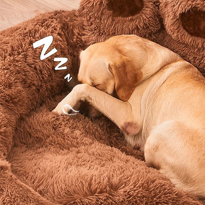 SOFT PLUSH DOG BEDS
