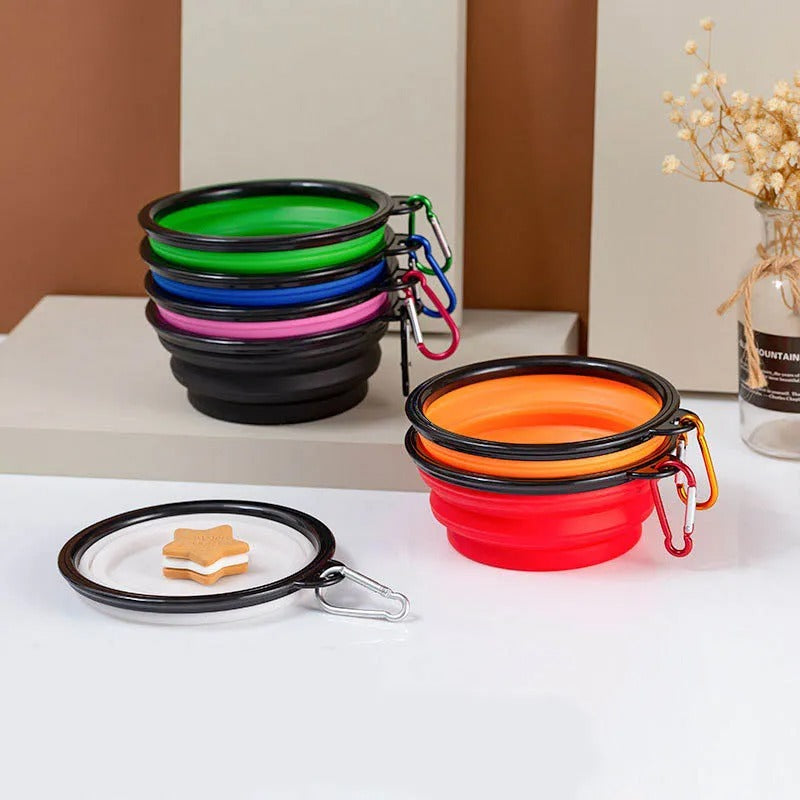 COLLASPABLE DOG/CAT FOOD BOWLS