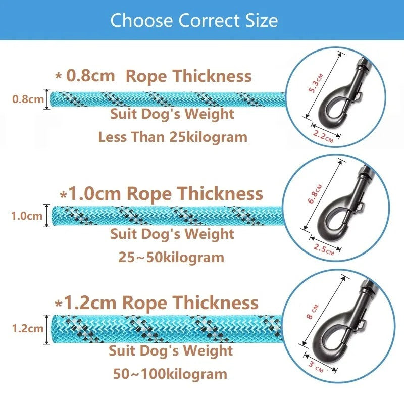 PET LEASHES FOR SMALL/MEDIUM/LARGE DOGS