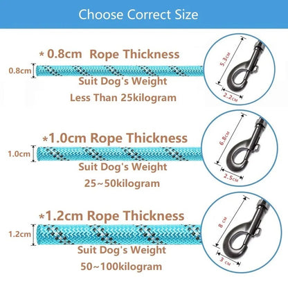 PET LEASHES FOR SMALL/MEDIUM/LARGE DOGS
