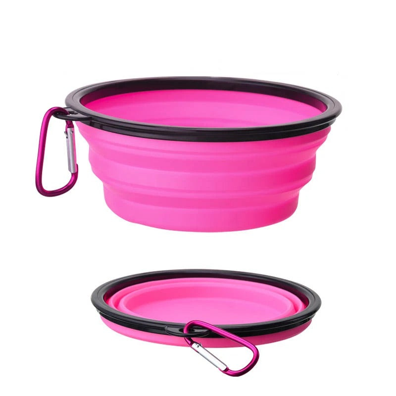 COLLASPABLE DOG/CAT FOOD BOWLS