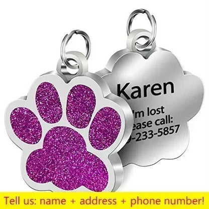 PERSONALIZED DOG/CAT TAGS