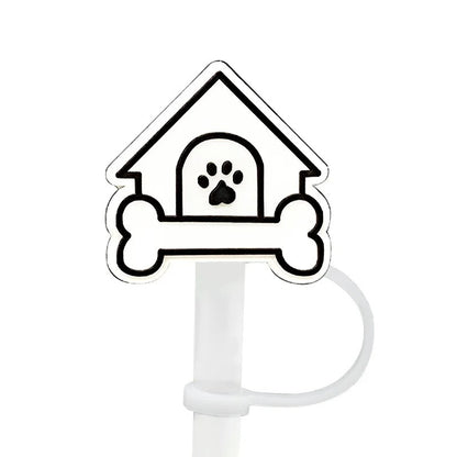 1 PIECE SILICONE STRAW TOPPER...WORKS WITH STANLEY TUMBLERS