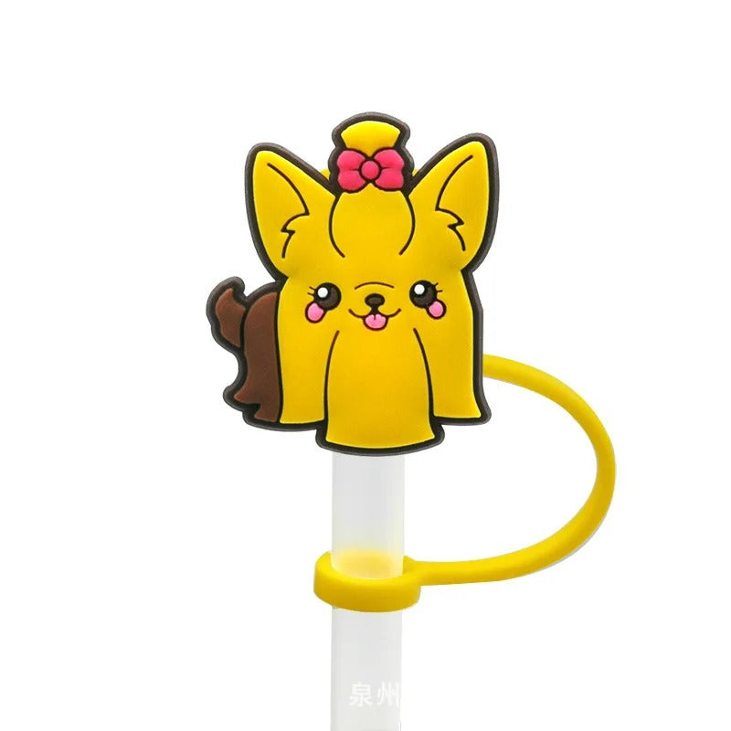 1 PIECE SILICONE STRAW TOPPER...WORKS WITH STANLEY TUMBLERS